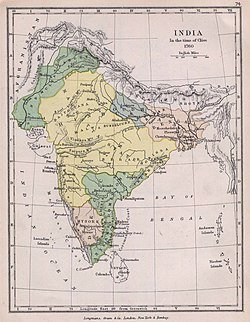 ब्रिटिश भारत का मैप
