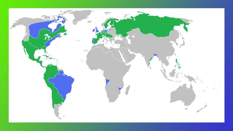 सप्तावर्षीय युद्ध के राष्ट्र
