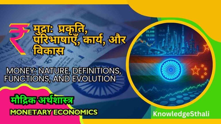 मुद्रा: प्रकृति, परिभाषाएँ, कार्य, और विकास