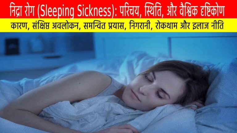 निद्रा रोग (Sleeping Sickness)