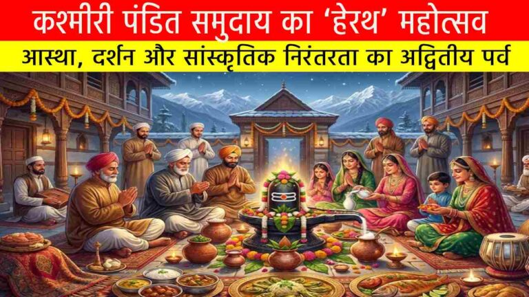 कश्मीरी पंडित समुदाय का ‘हेरथ’ महोत्सव