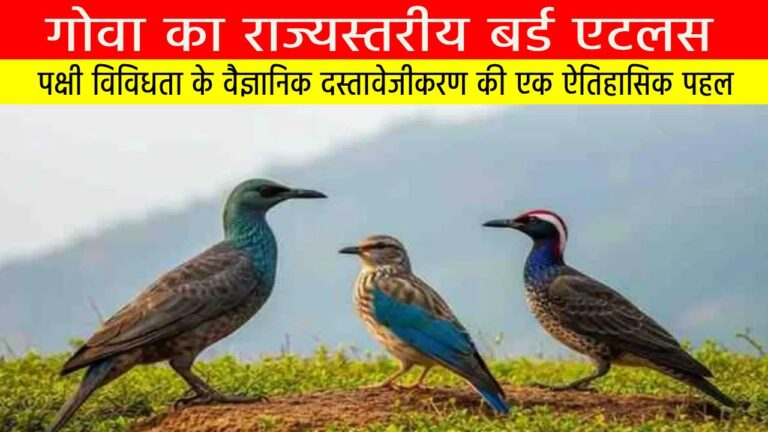 गोवा का राज्यस्तरीय बर्ड एटलस | State Level Bird Atlas of Goa