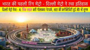 दिल्ली में भारत की पहली रिंग मेट्रो: शहरी परिवहन में ऐतिहासिक उपलब्धि